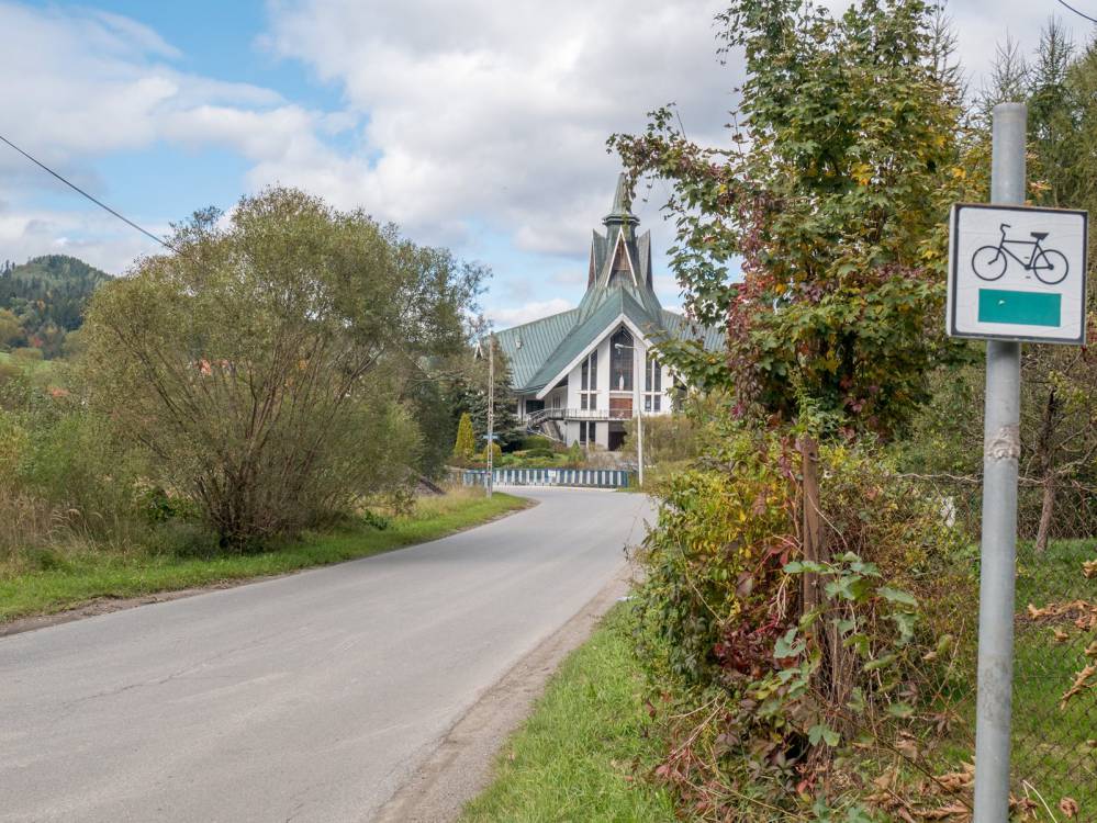 Zielony szlak rowerowy Kamesznica - Laliki